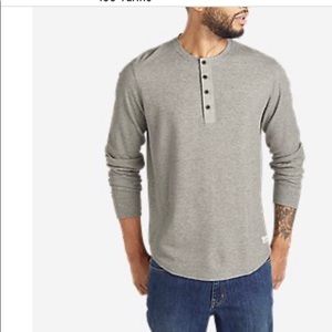 NWT - Eddie Bauer - thermal henley shirt